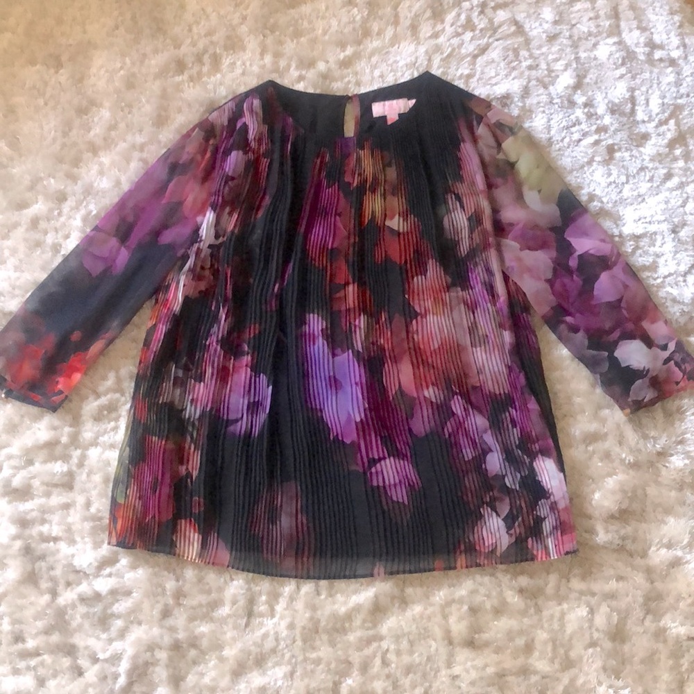 Ted Baker pleated front blouse